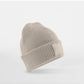 Kids Cuff Tonal Patch Beanie - Natural Stone