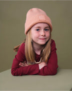Kids Cuff Tonal Patch Beanie