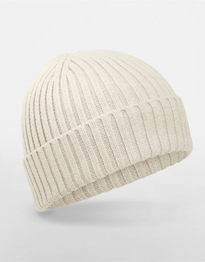 Organic Cotton Kids Beanie - Almond