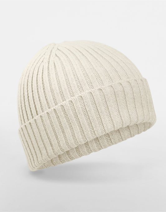 Organic Cotton Kids Beanie - Almond