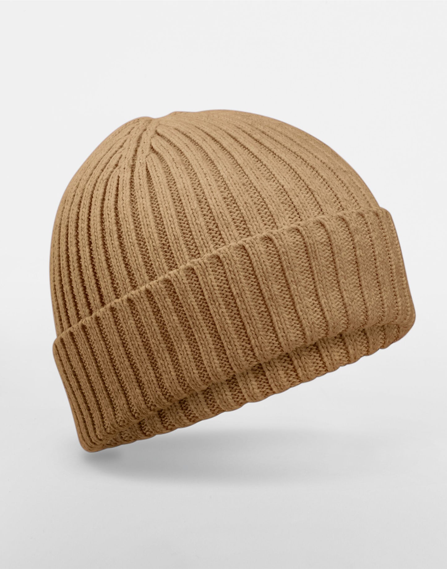Organic Cotton Kids Beanie - Biscuit
