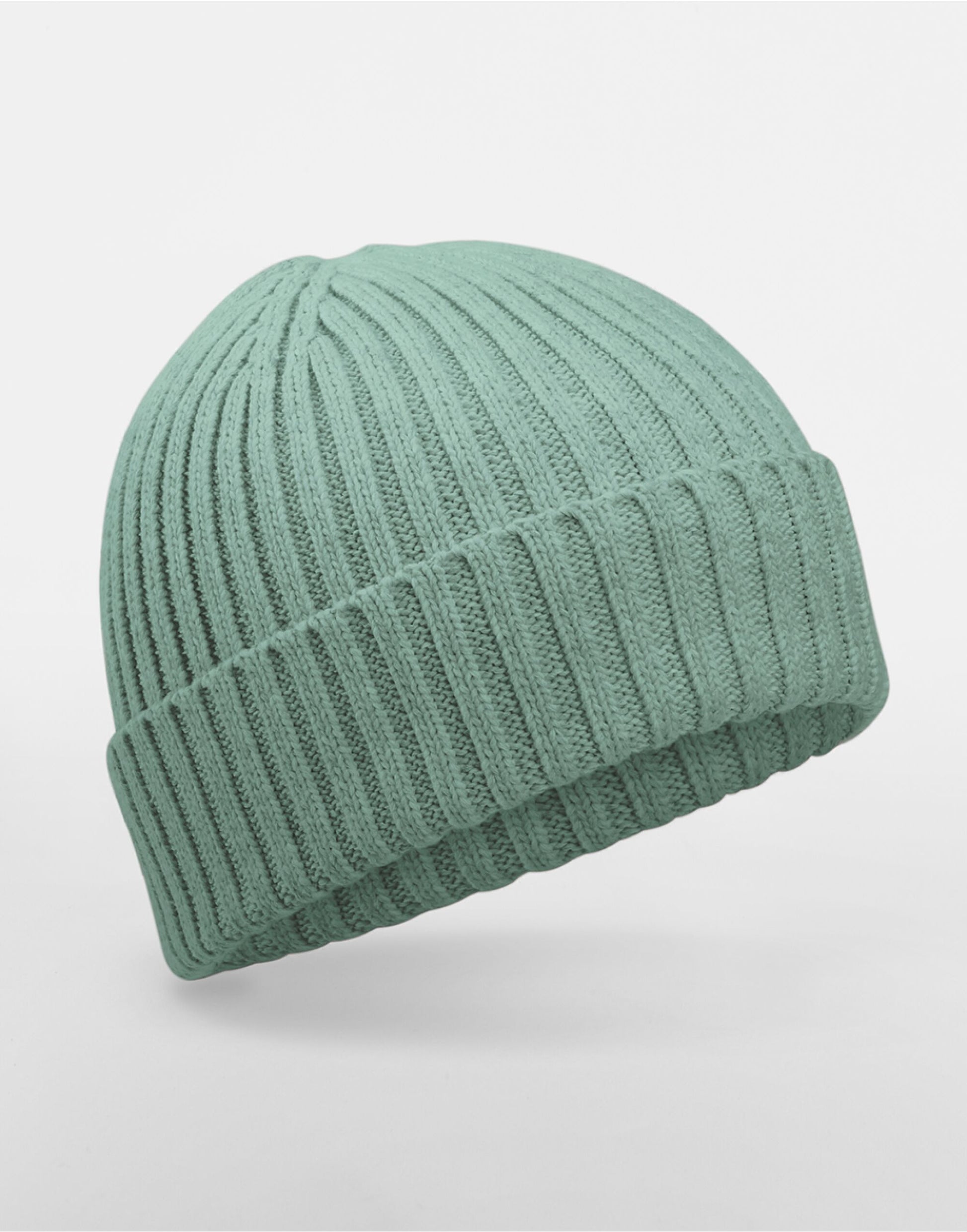 Organic Cotton Kids Beanie - Dusty Green