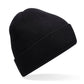 Polylana Ribbed Beanie - Black