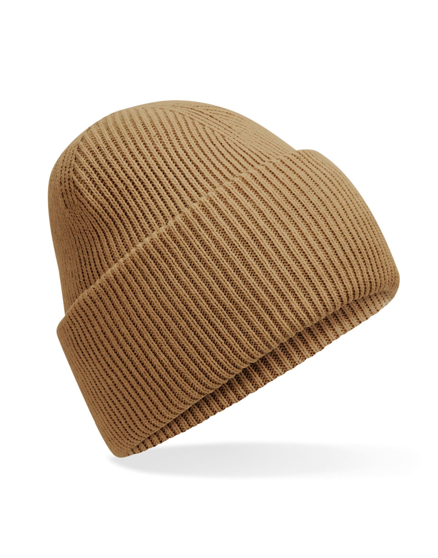 Classic Deep Cuffed Beanie - Biscuit