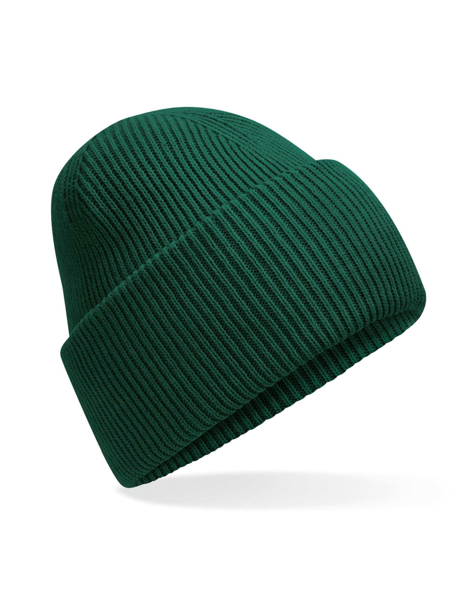 Classic Deep Cuffed Beanie - Bottle Green
