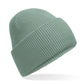 Classic Deep Cuffed Beanie - Dusty Green