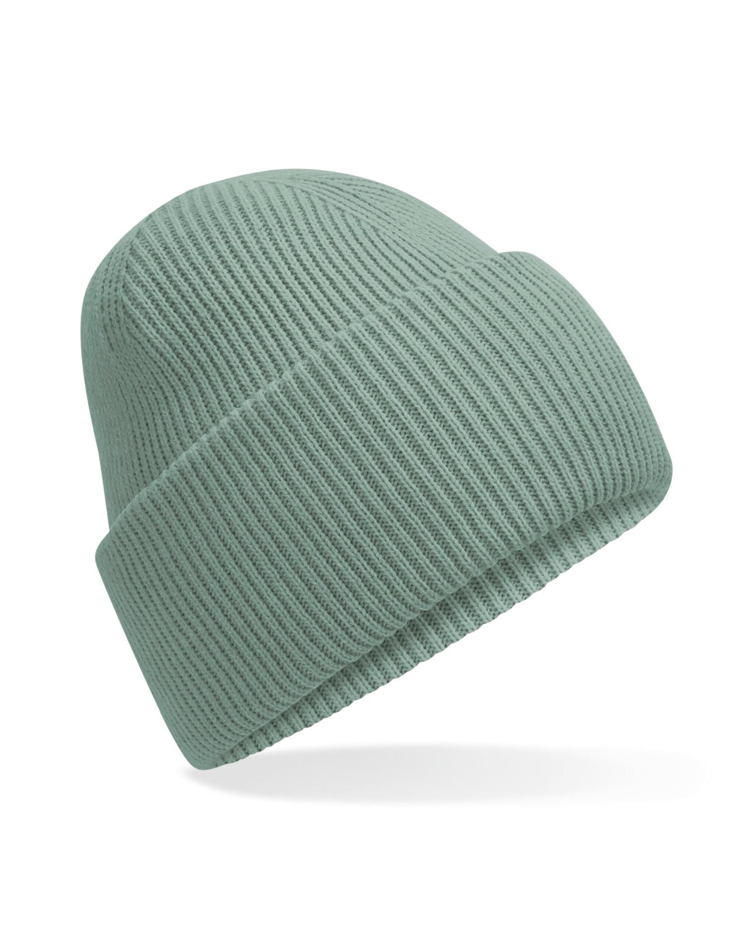 Classic Deep Cuffed Beanie - Dusty Green
