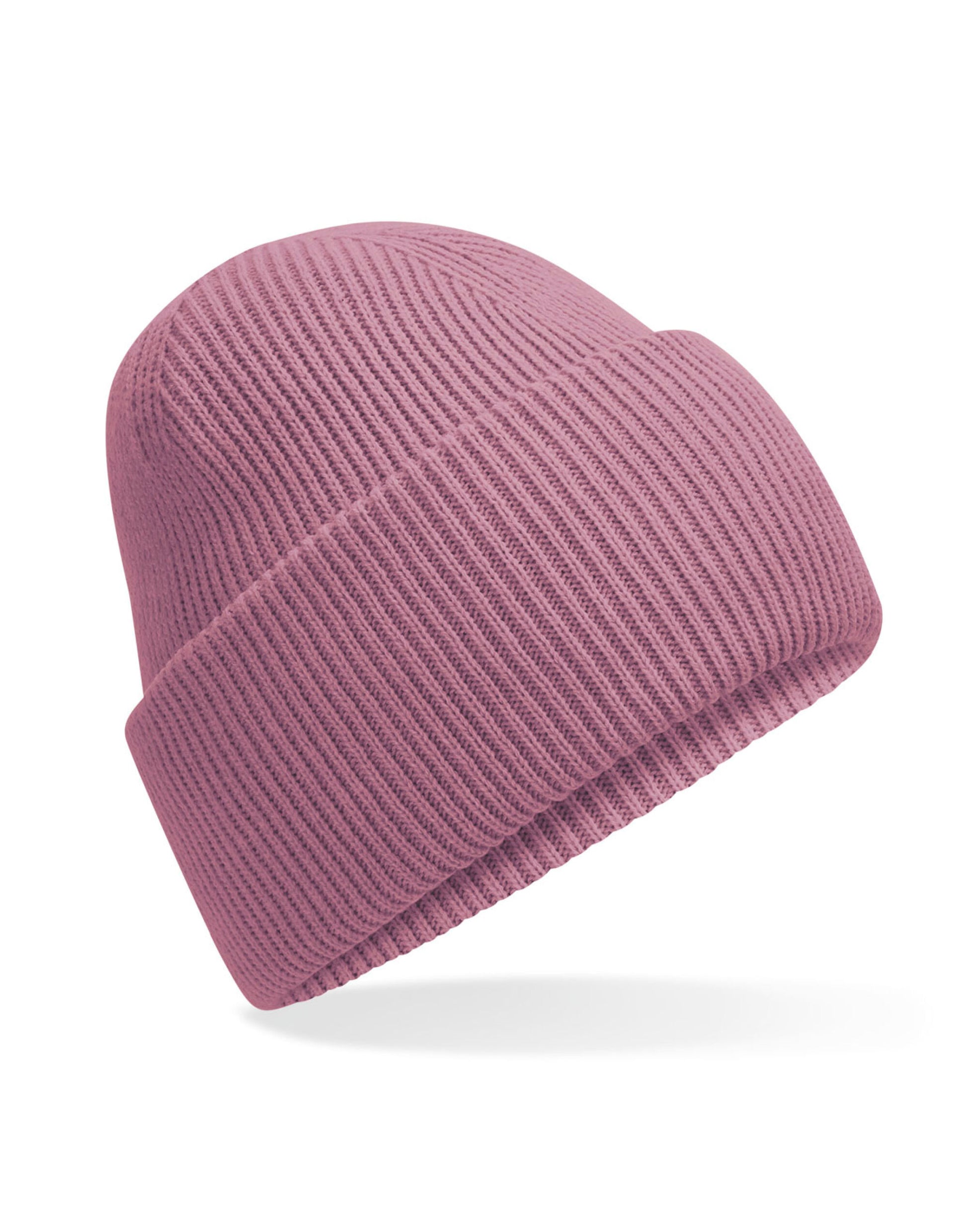Classic Deep Cuffed Beanie - Dusty Purple