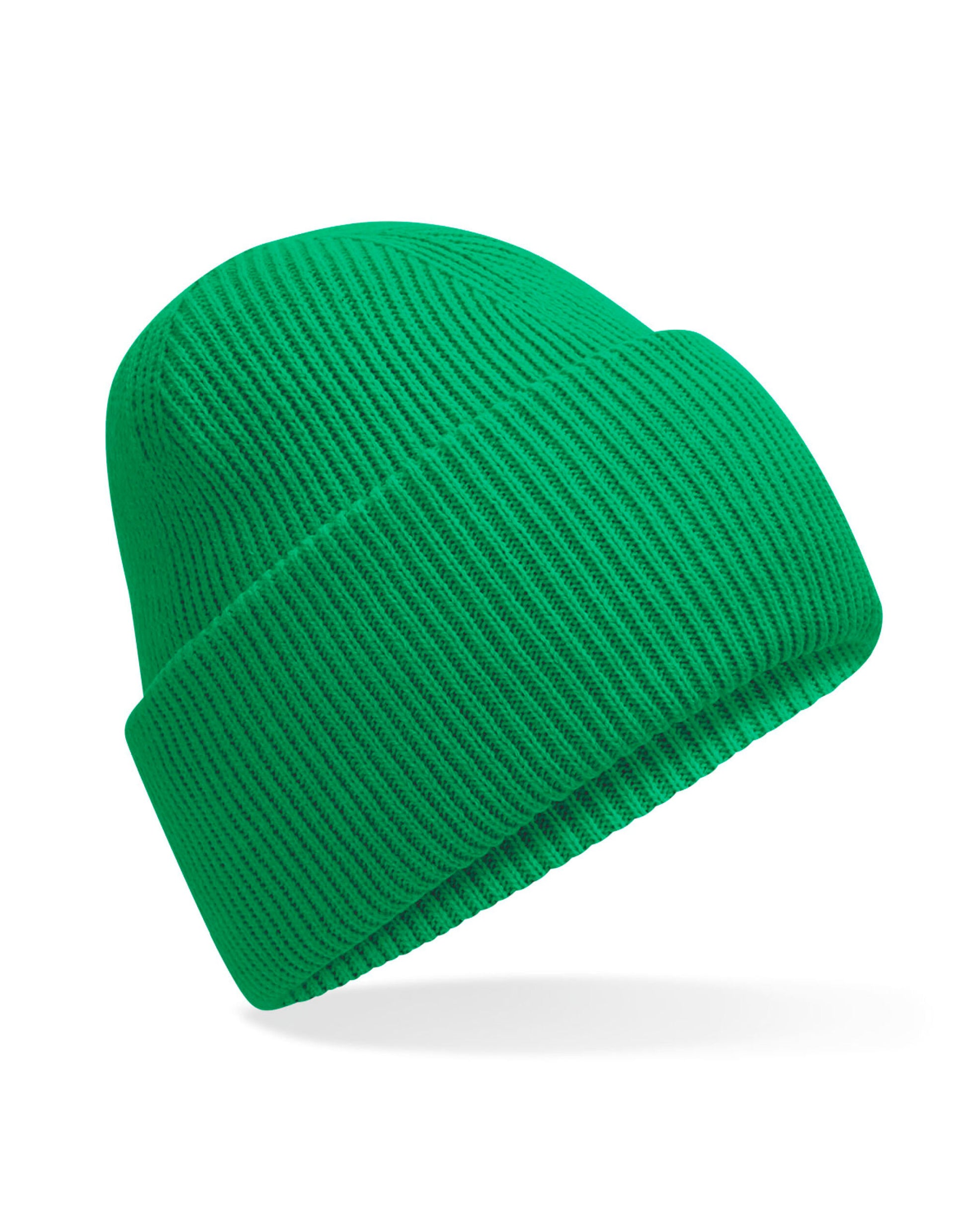 Classic Deep Cuffed Beanie - Kelly Green