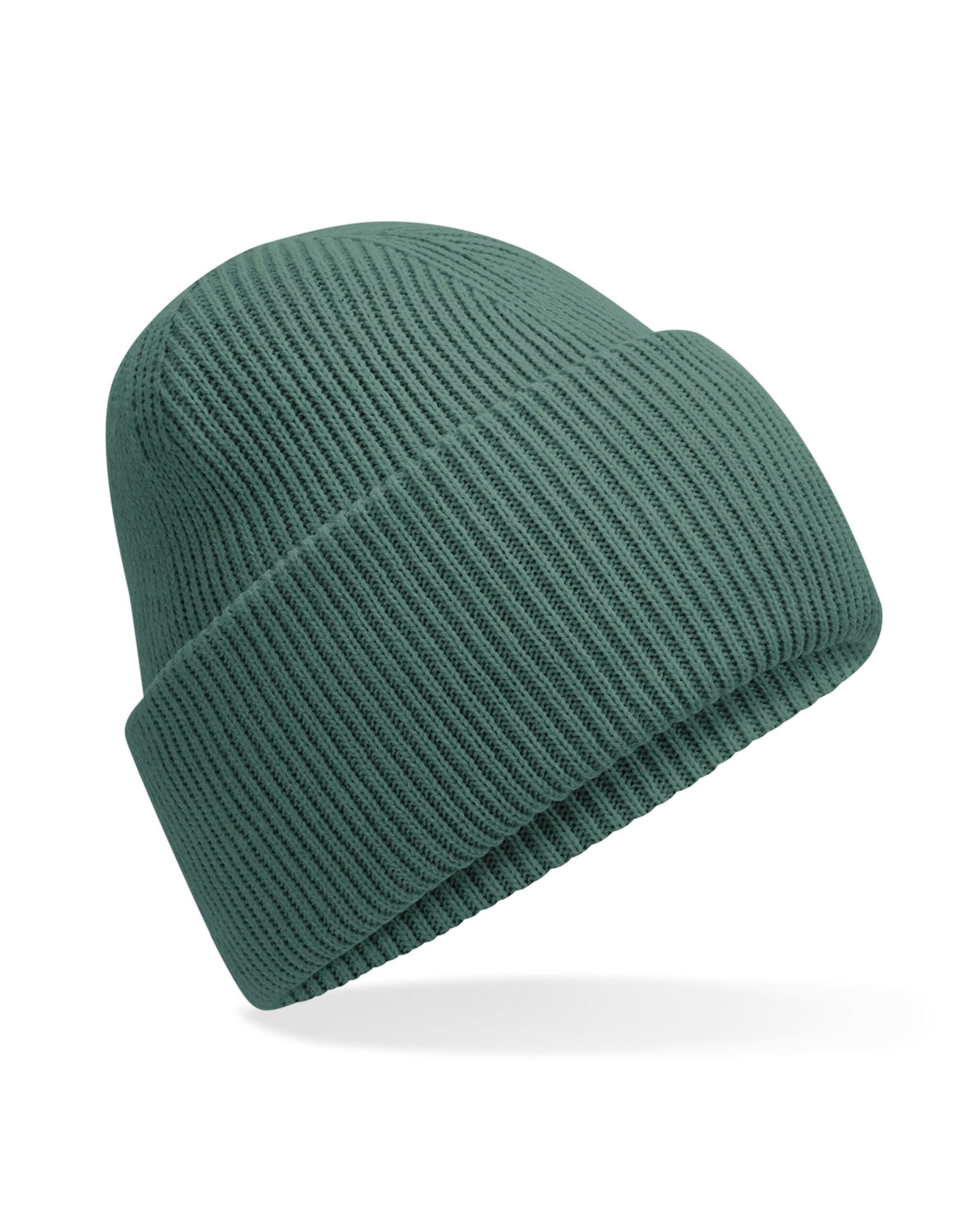 Classic Deep Cuffed Beanie - Marine Green