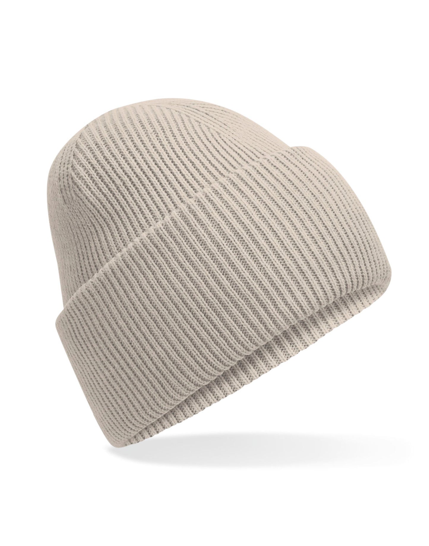 Classic Deep Cuffed Beanie - Natural Stone