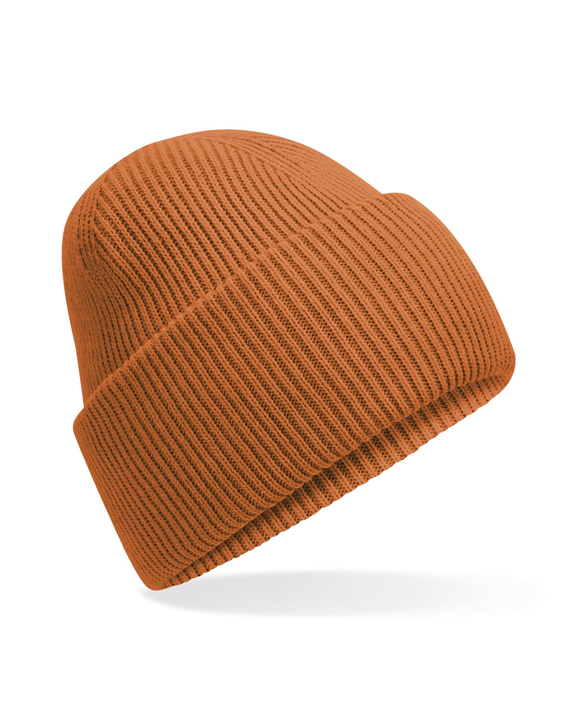 Classic Deep Cuffed Beanie - Pumpkin