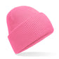 Classic Deep Cuffed Beanie - True Pink