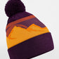 Mountain Peaks Pom Pom Beanie - Desert Peaks