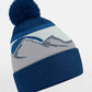 Mountain Peaks Pom Pom Beanie - Rocky Peaks