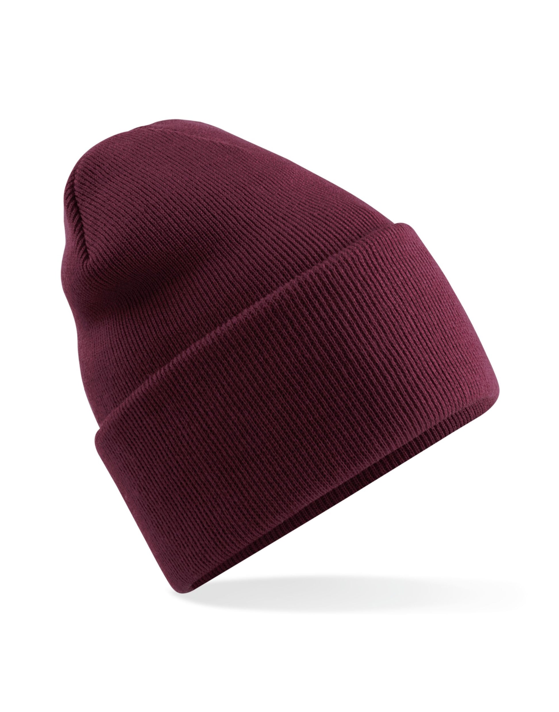 Original Deep Cuffed Beanie - Burgundy
