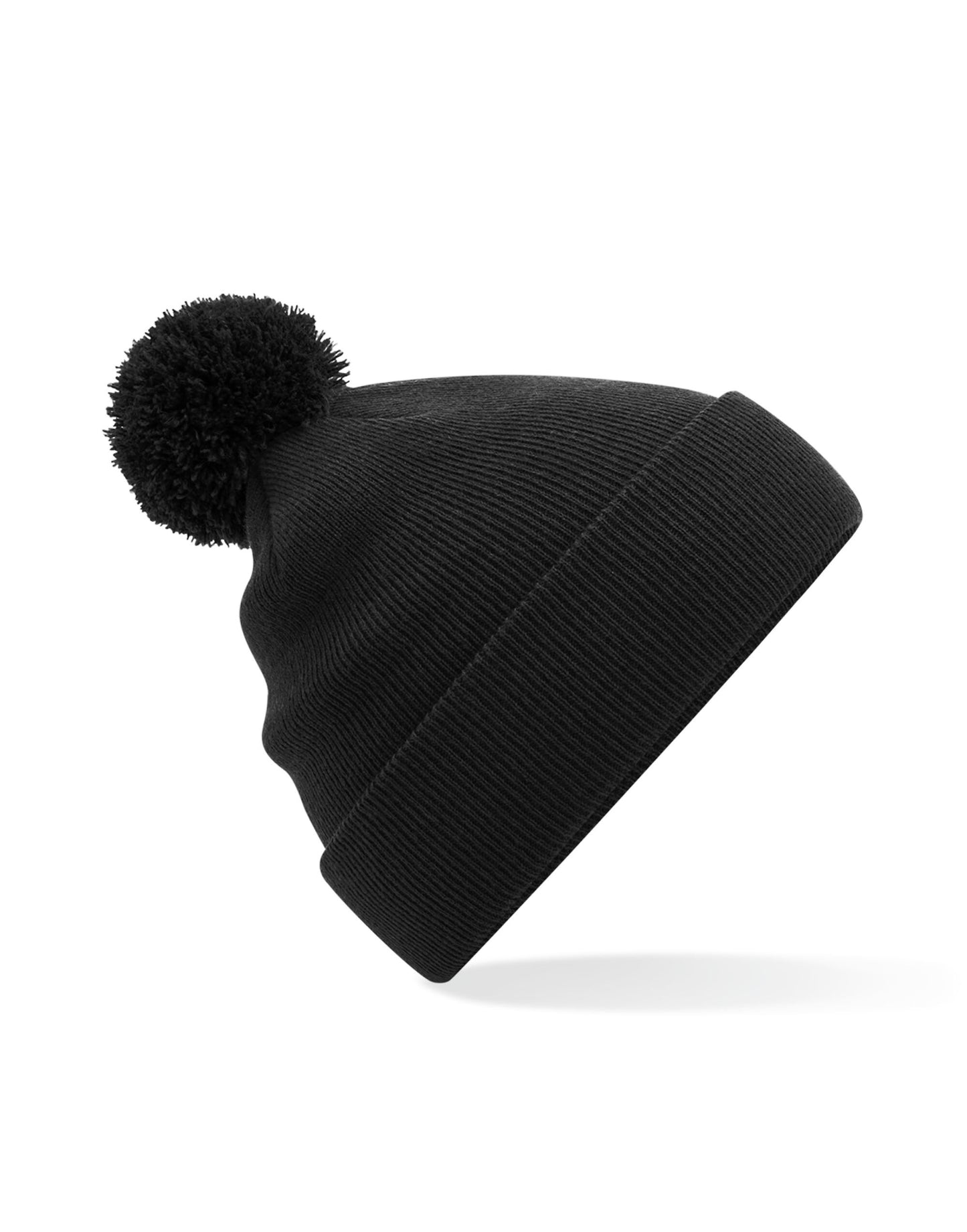 Junior Original Pompom Beanie - Black