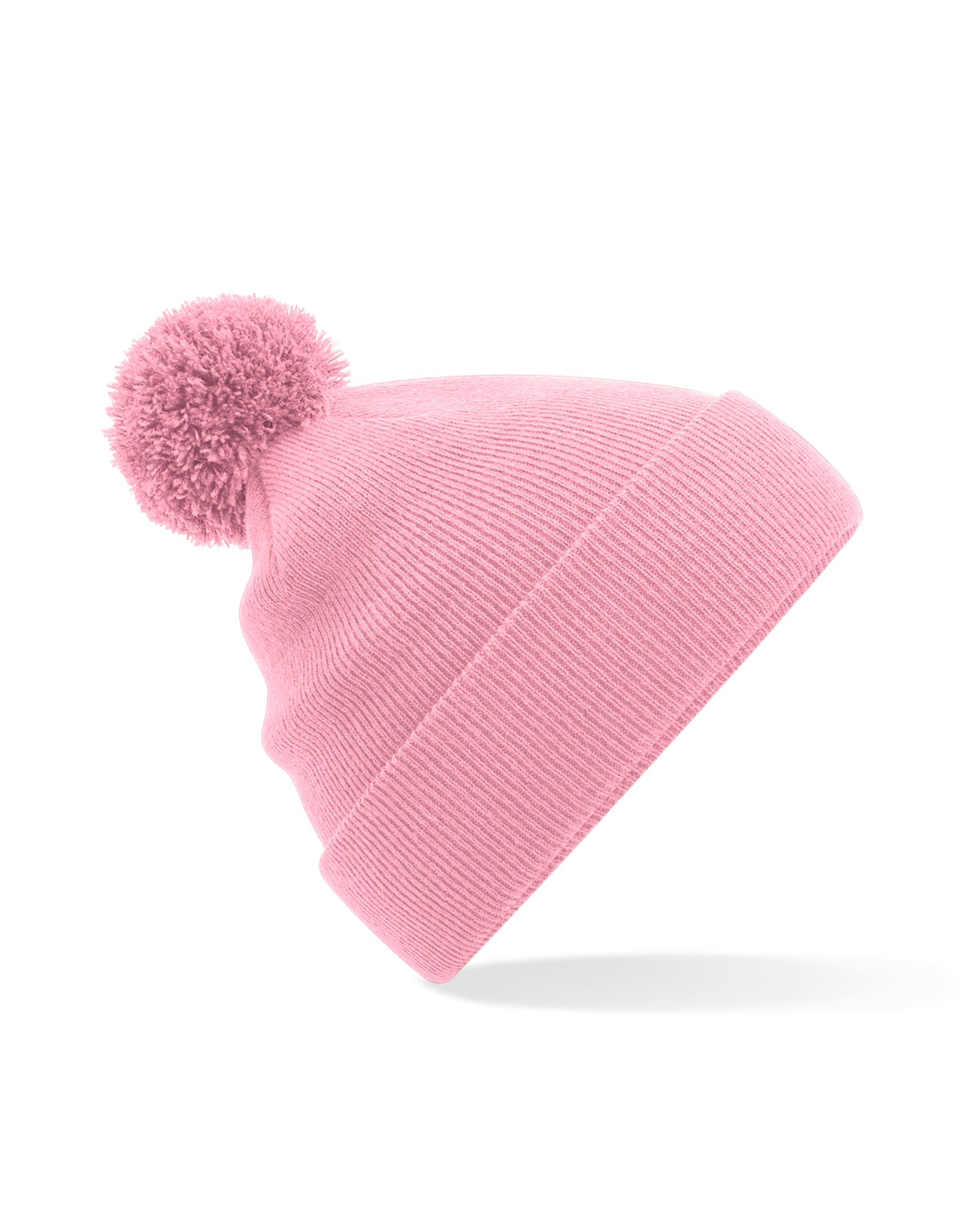 Junior Original Pompom Beanie - Dusky Pink