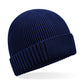 Organic Cotton Patch Beanie - Oxford Navy