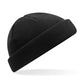 Recycled Mini Fisherman Beanie - Black