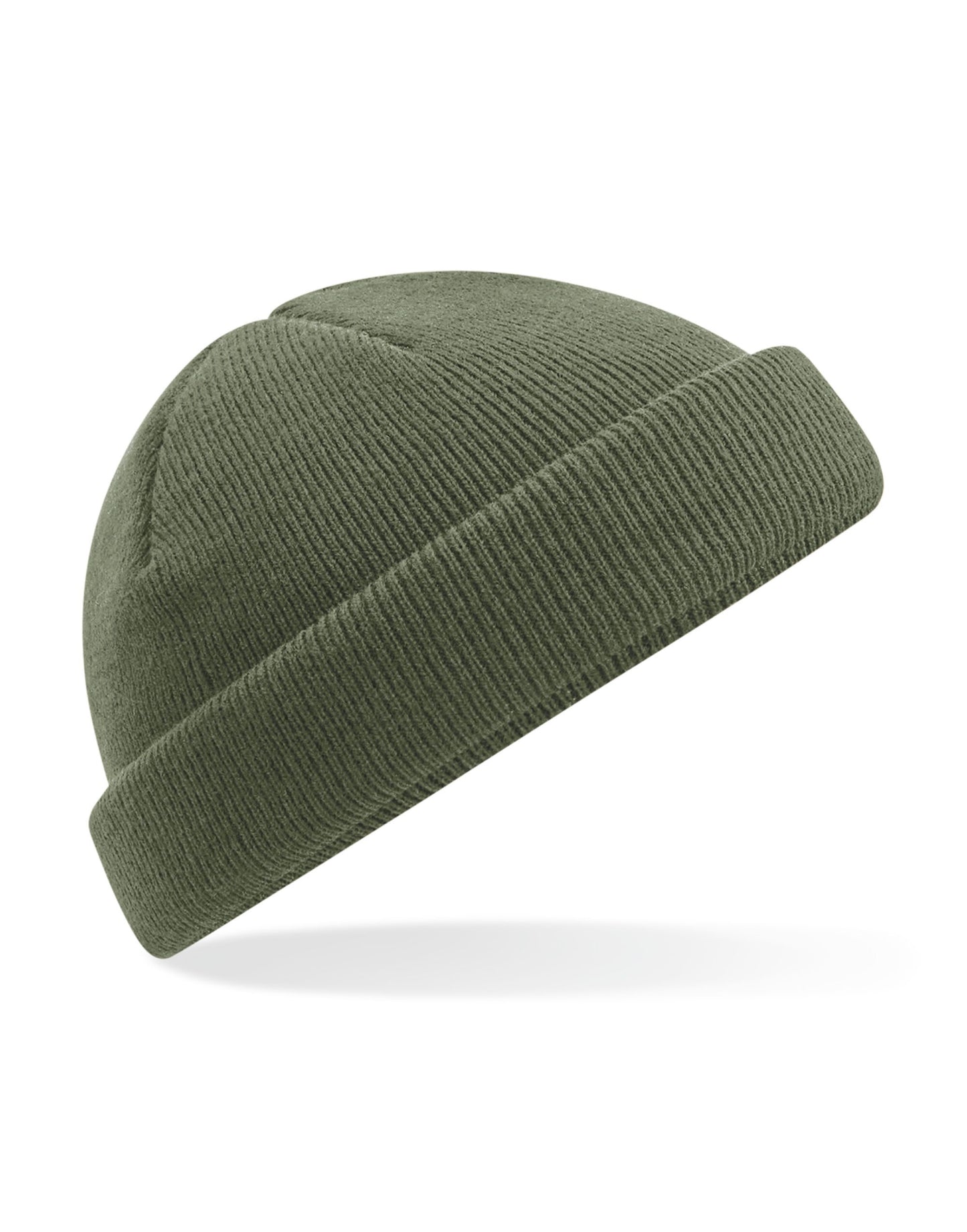 Recycled Mini Fisherman Beanie - Olive Green