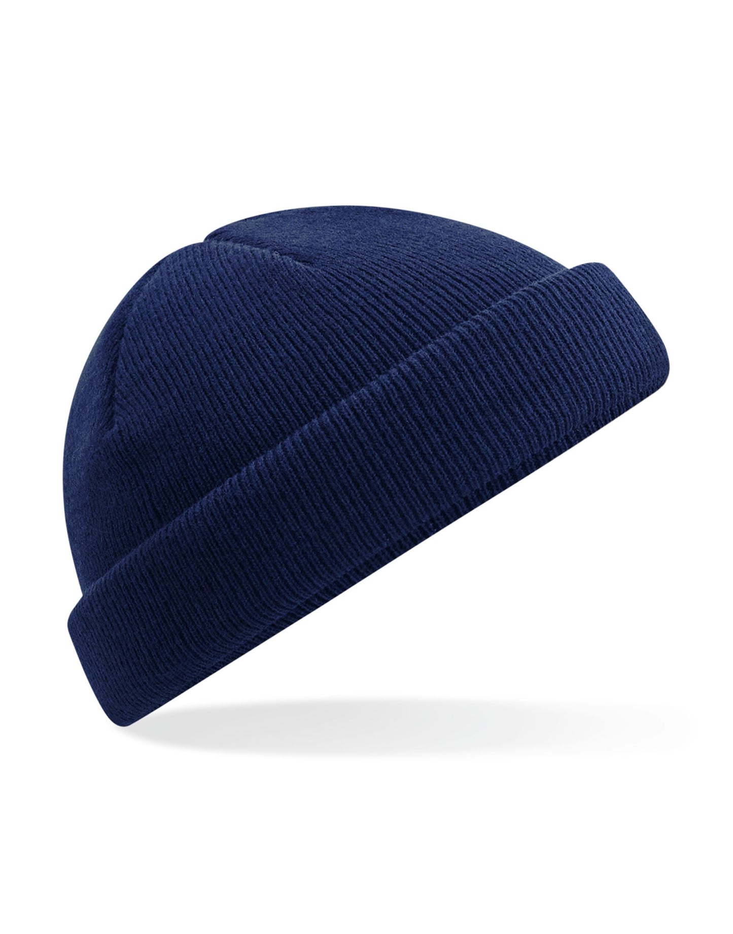 Recycled Mini Fisherman Beanie - Oxford Navy