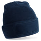 Recycled Original Patch Beanie - French Navy