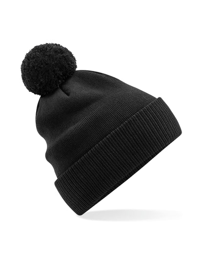 Organic Cotton Snowstar® Beanie - Black