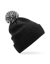 Recycled Snowstar® Beanie - Black/White