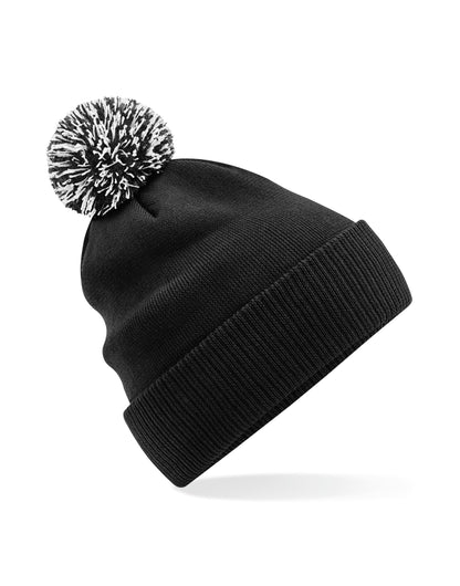 Recycled Snowstar® Beanie - Black/White