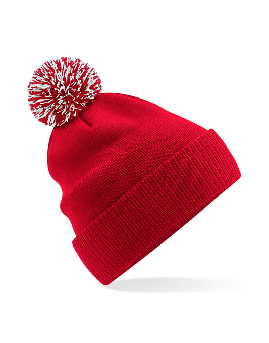 Recycled Snowstar® Beanie - Classic Red/White
