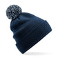 Recycled Snowstar® Beanie - French Navy/ Light Grey
