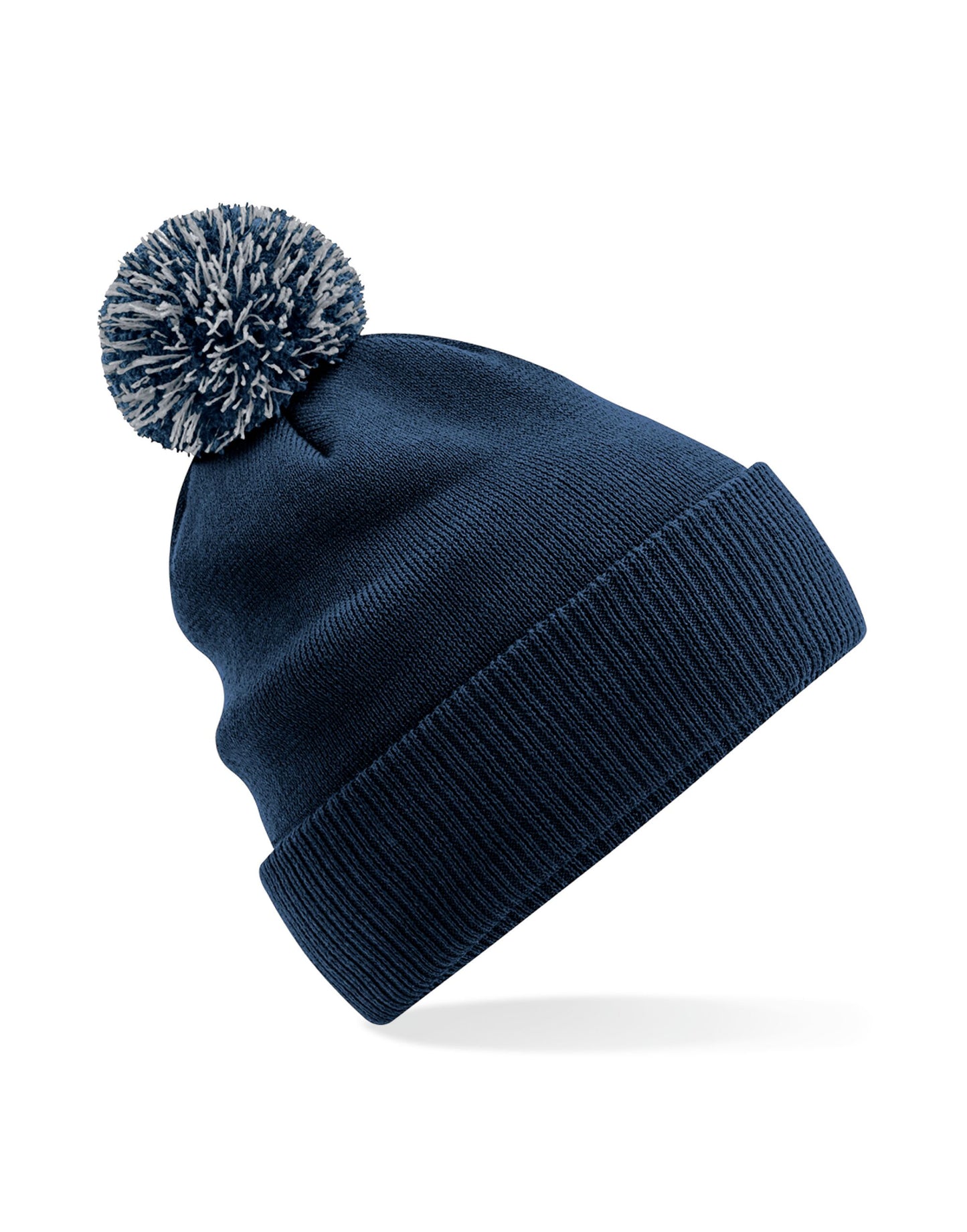 Recycled Snowstar® Beanie - French Navy/ Light Grey