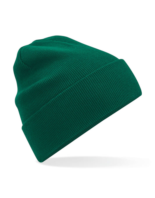 Organic Cotton Original Cuffed Beanie - Bottle Green
