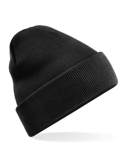 Recycled Original Cuffed Beanie - Black