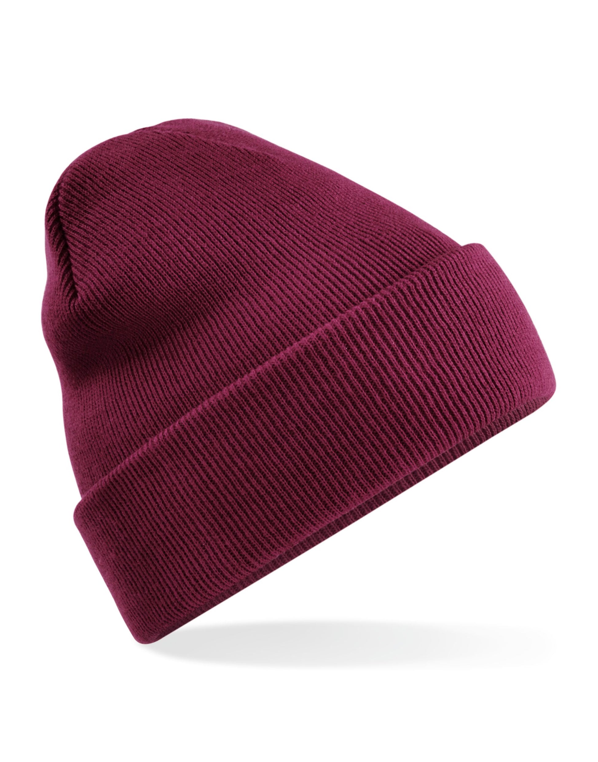 Recycled Original Cuffed Beanie - Burgundy