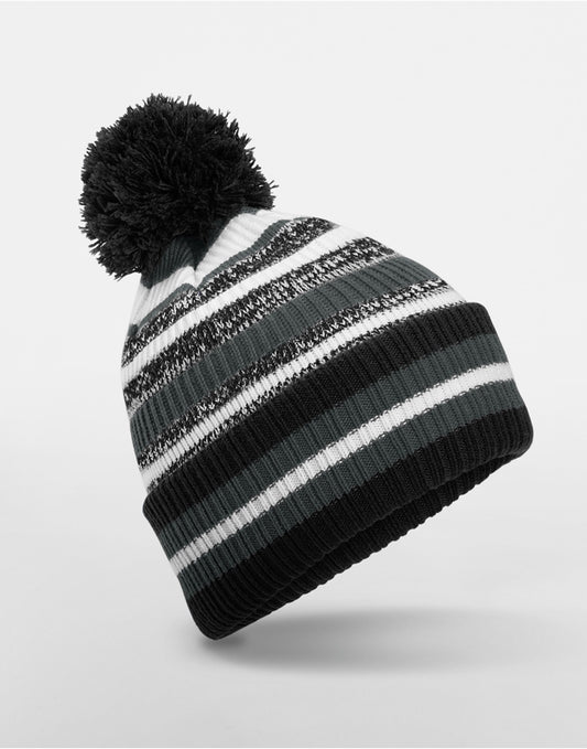 Multi-Sport Fan Beanie - Black/Graphite/White