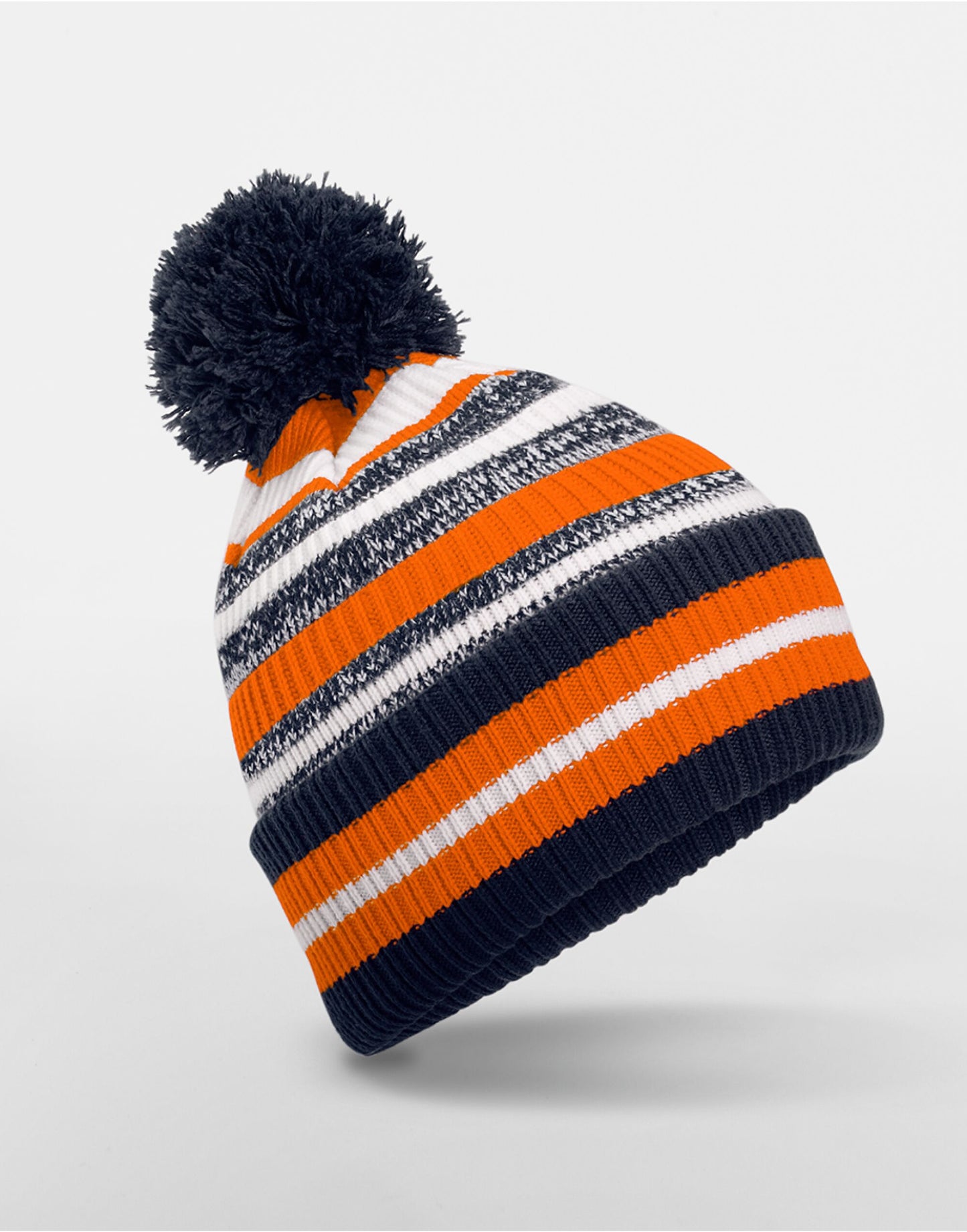 Multi-Sport Fan Beanie - French Navy/Orange/White