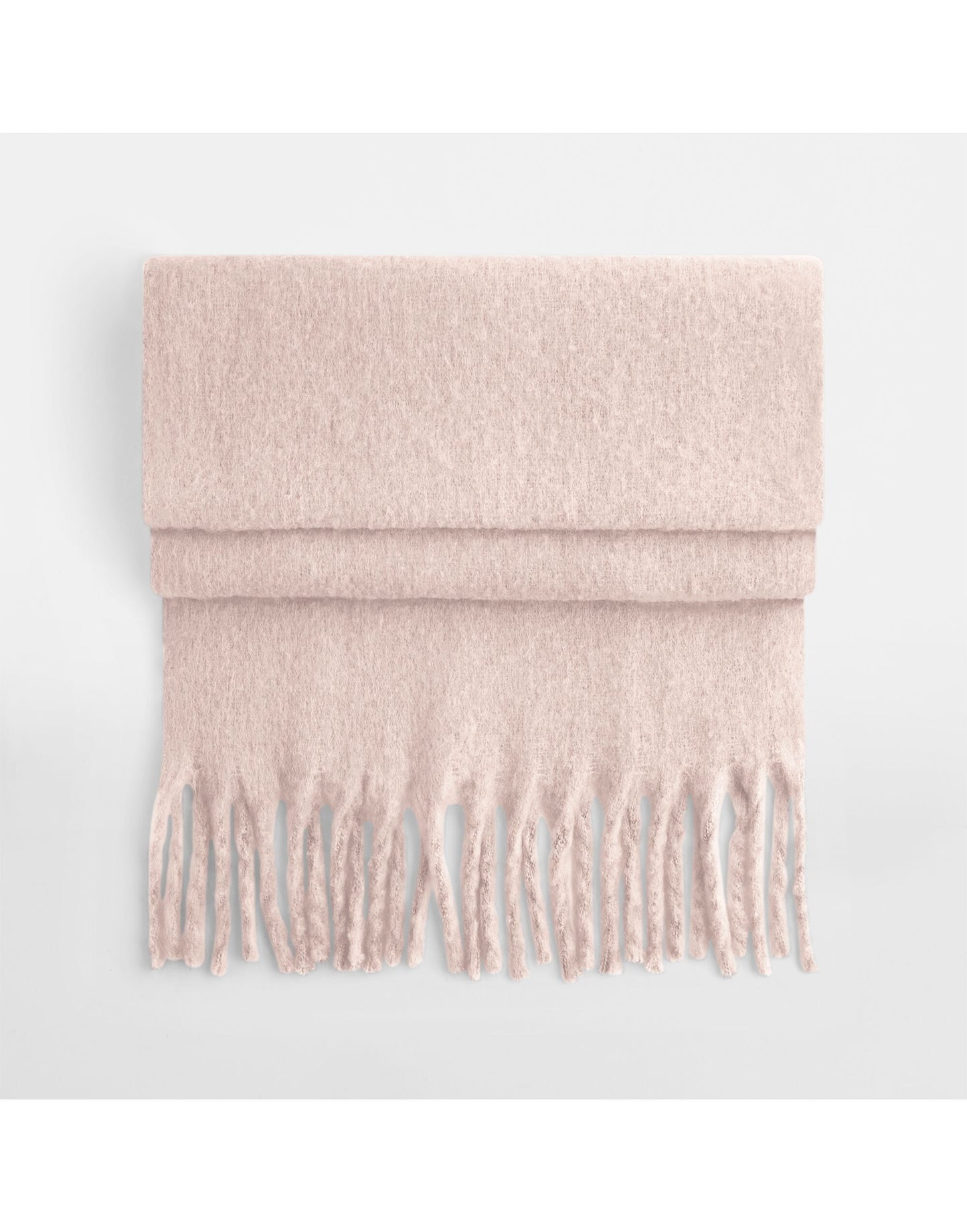 Fluffy Scarf - Blush