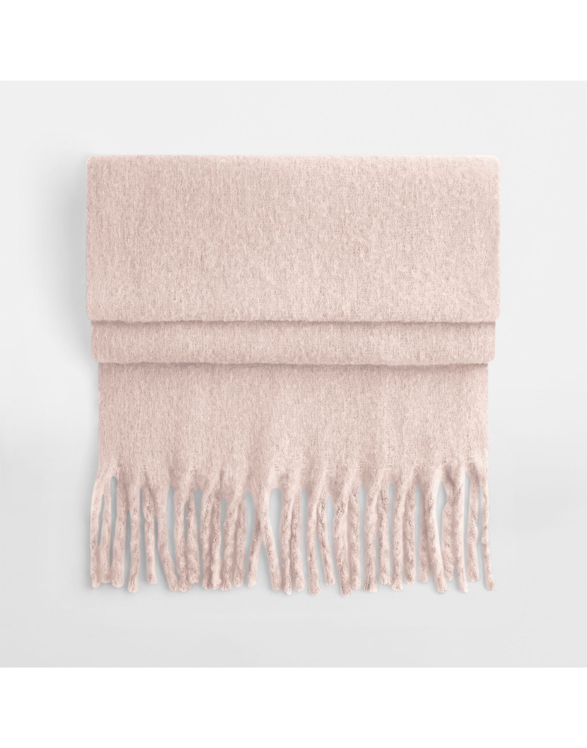 Fluffy Scarf - Blush
