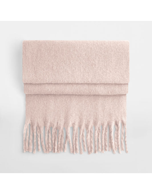 Fluffy Scarf - Blush
