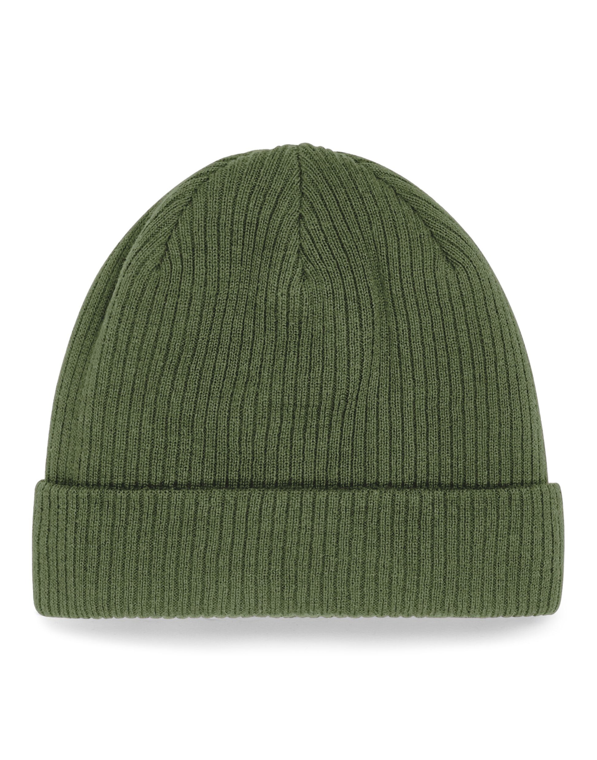 Organic Cotton Beanie - Olive