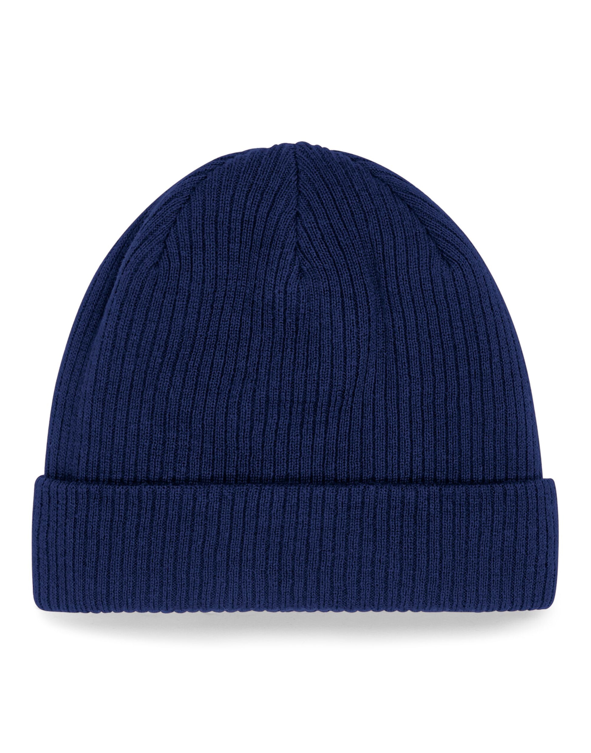 Organic Cotton Beanie - Oxford Navy