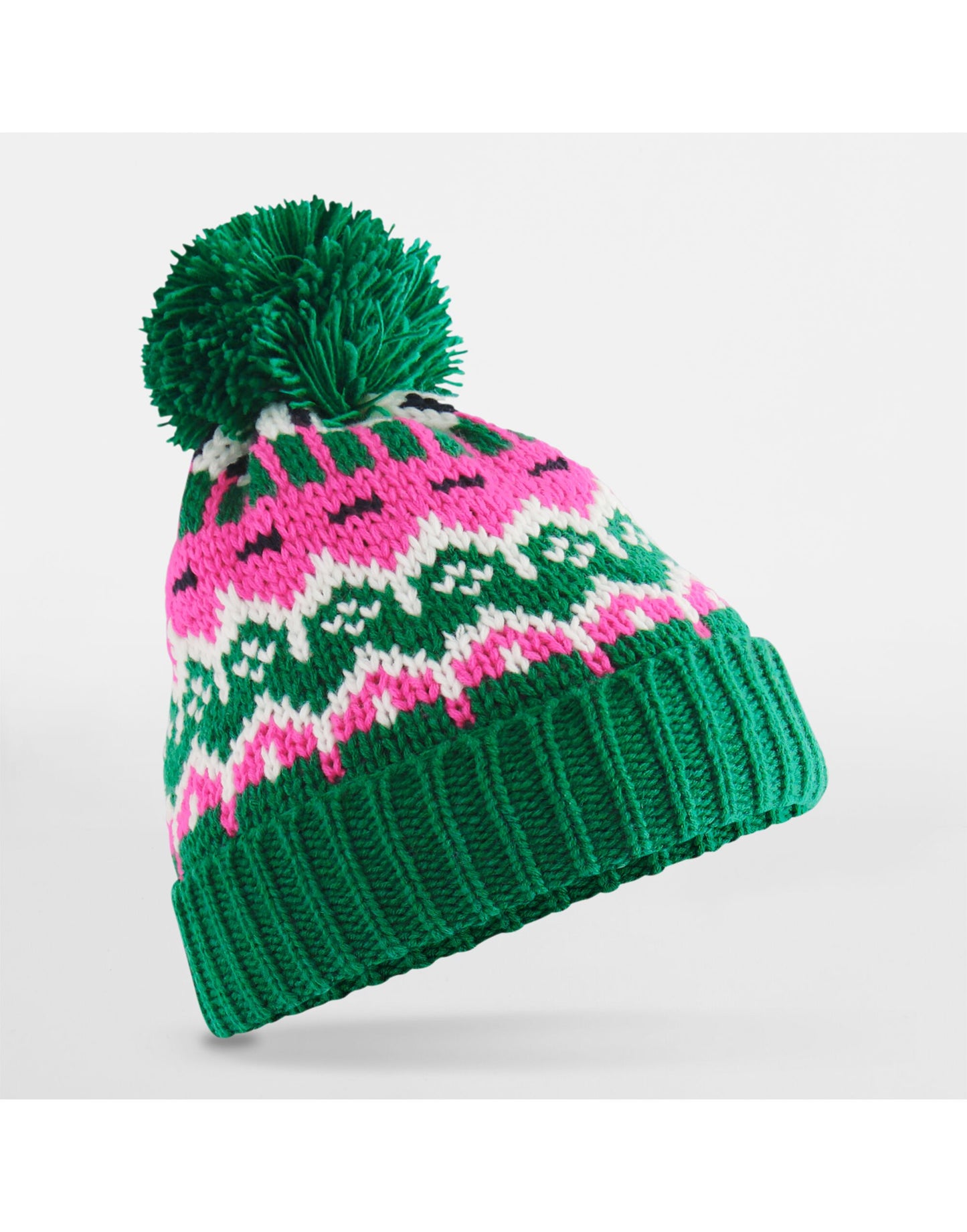 Retro Ski Beanie - Alpine Lodge