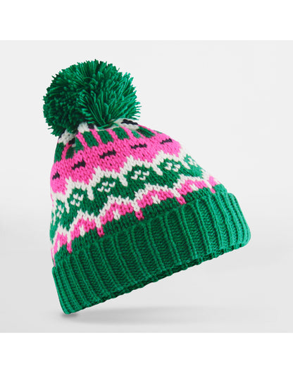 Retro Ski Beanie - Alpine Lodge