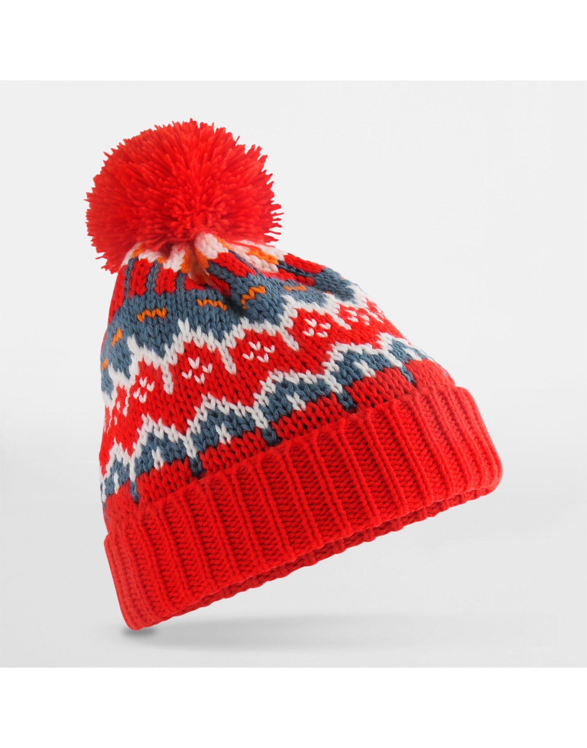 Retro Ski Beanie - Alpine Racer