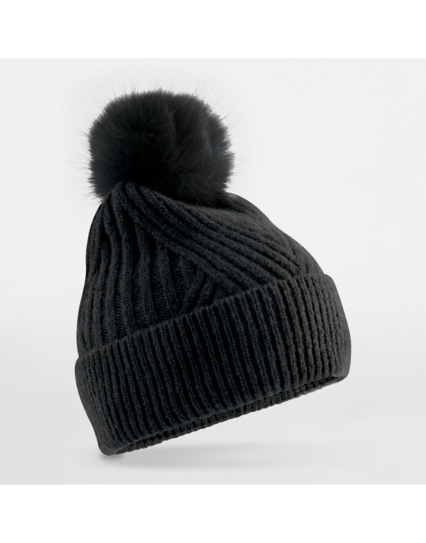 Snow Luxe Beanie - Black
