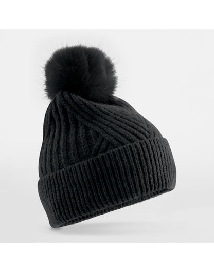 Snow Luxe Beanie - Black