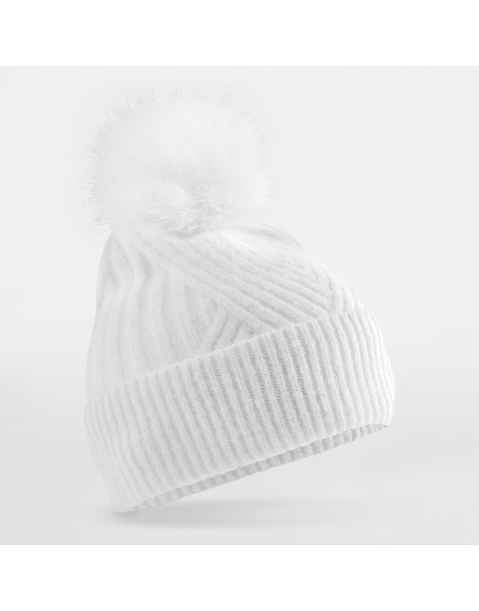 Snow Luxe Beanie - White