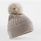 Snow Luxe Beanie - Natural Stone
